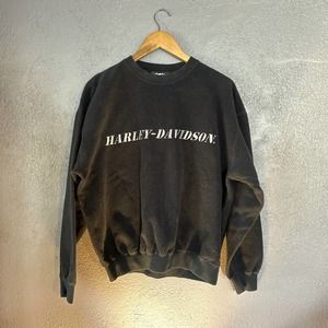 VINTAGE HARLEY DAVIDSON men’s sweater black size M